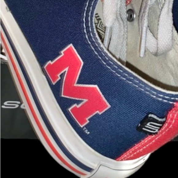 SKICKS OLE MISS UNIVERSITY OF MS SHOES - Picture 3 of 14